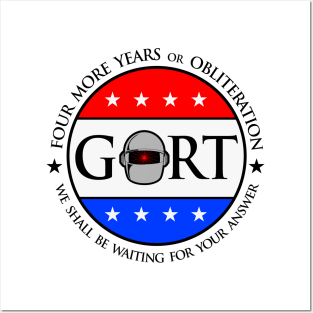 Gort, Gort for President, Presidential Election, Election, Posters and Art